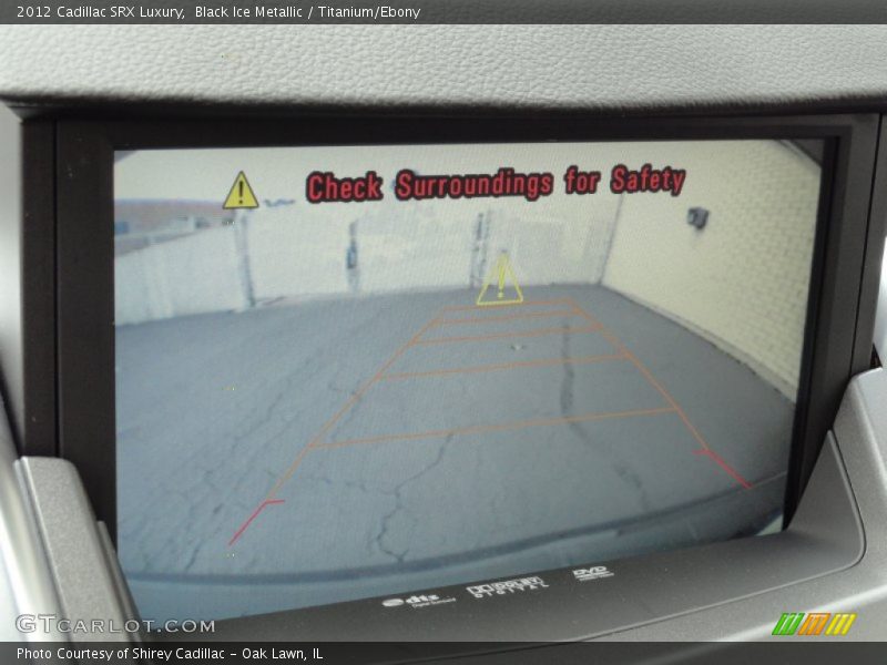 Black Ice Metallic / Titanium/Ebony 2012 Cadillac SRX Luxury