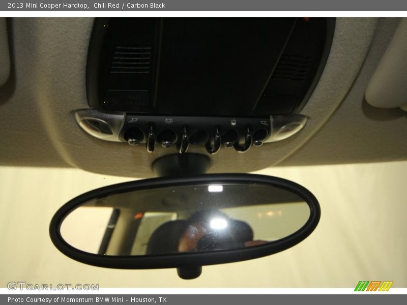 Chili Red / Carbon Black 2013 Mini Cooper Hardtop