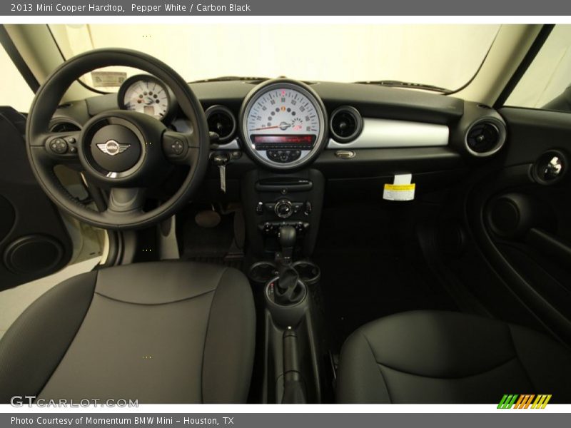 Pepper White / Carbon Black 2013 Mini Cooper Hardtop