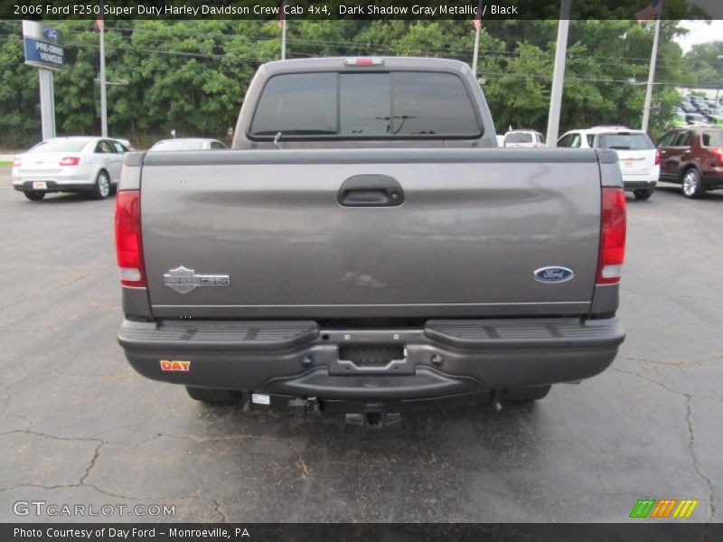 Dark Shadow Gray Metallic / Black 2006 Ford F250 Super Duty Harley Davidson Crew Cab 4x4