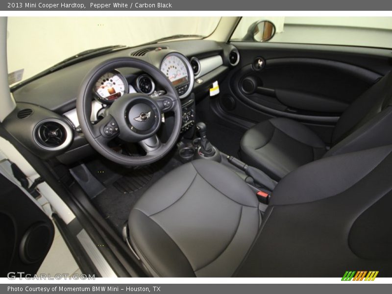  2013 Cooper Hardtop Carbon Black Interior