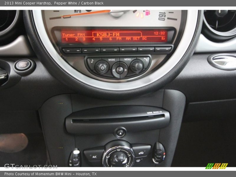Pepper White / Carbon Black 2013 Mini Cooper Hardtop