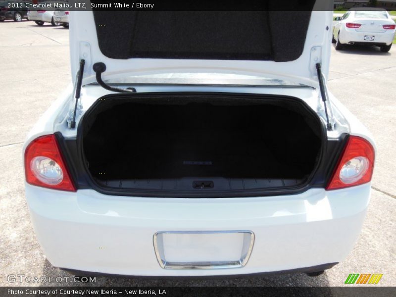 Summit White / Ebony 2012 Chevrolet Malibu LTZ
