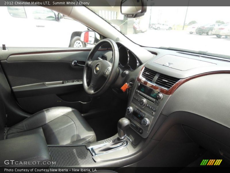 Summit White / Ebony 2012 Chevrolet Malibu LTZ