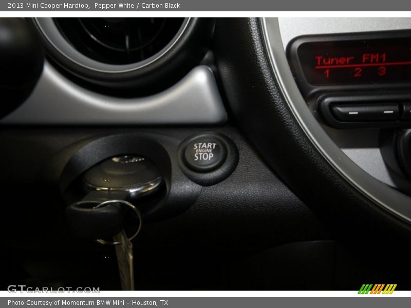 Pepper White / Carbon Black 2013 Mini Cooper Hardtop