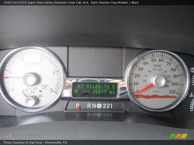  2006 F250 Super Duty Harley Davidson Crew Cab 4x4 Harley Davidson Crew Cab 4x4 Gauges