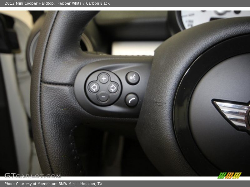 Pepper White / Carbon Black 2013 Mini Cooper Hardtop
