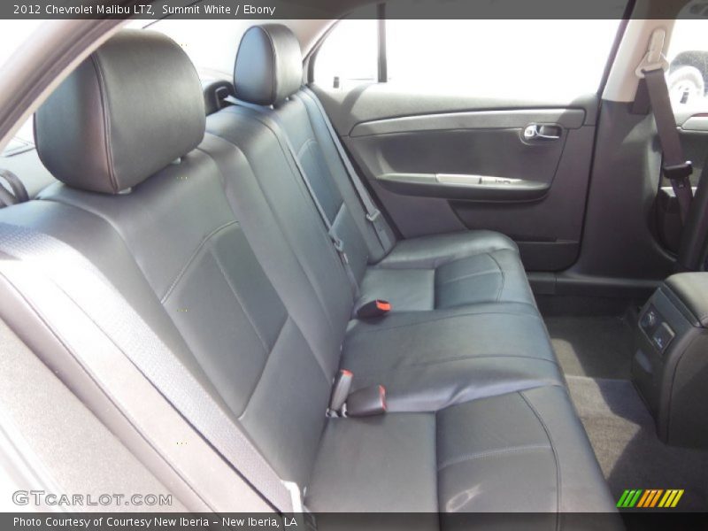 Summit White / Ebony 2012 Chevrolet Malibu LTZ
