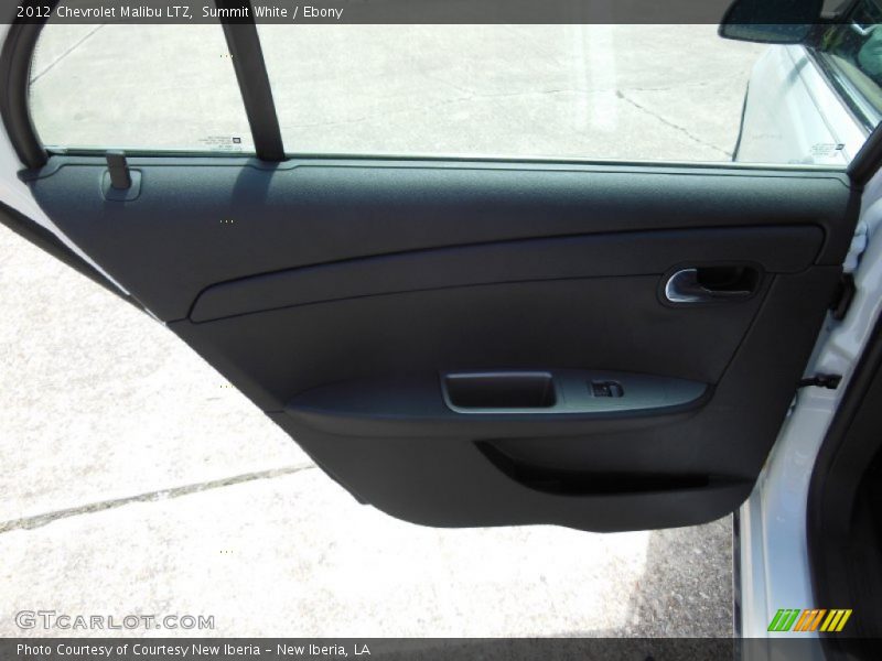 Summit White / Ebony 2012 Chevrolet Malibu LTZ