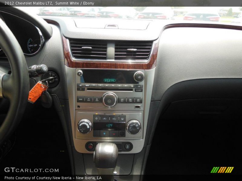 Summit White / Ebony 2012 Chevrolet Malibu LTZ
