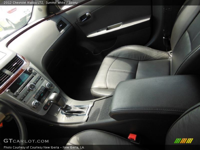 Summit White / Ebony 2012 Chevrolet Malibu LTZ