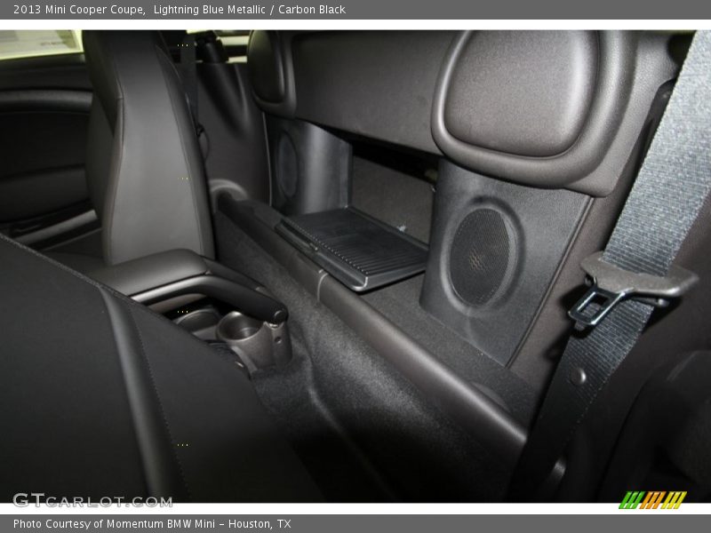 Lightning Blue Metallic / Carbon Black 2013 Mini Cooper Coupe