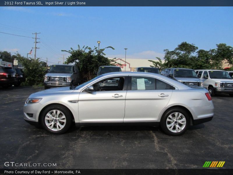 Ingot Silver / Light Stone 2012 Ford Taurus SEL