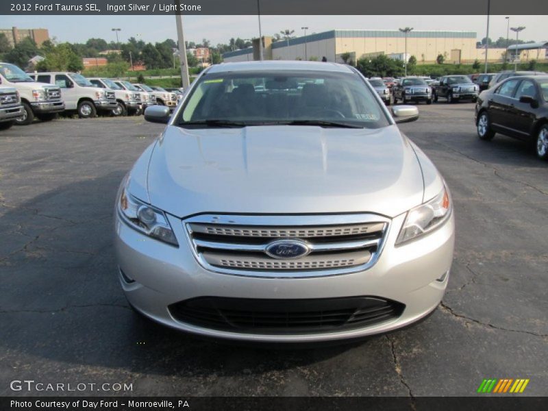 Ingot Silver / Light Stone 2012 Ford Taurus SEL