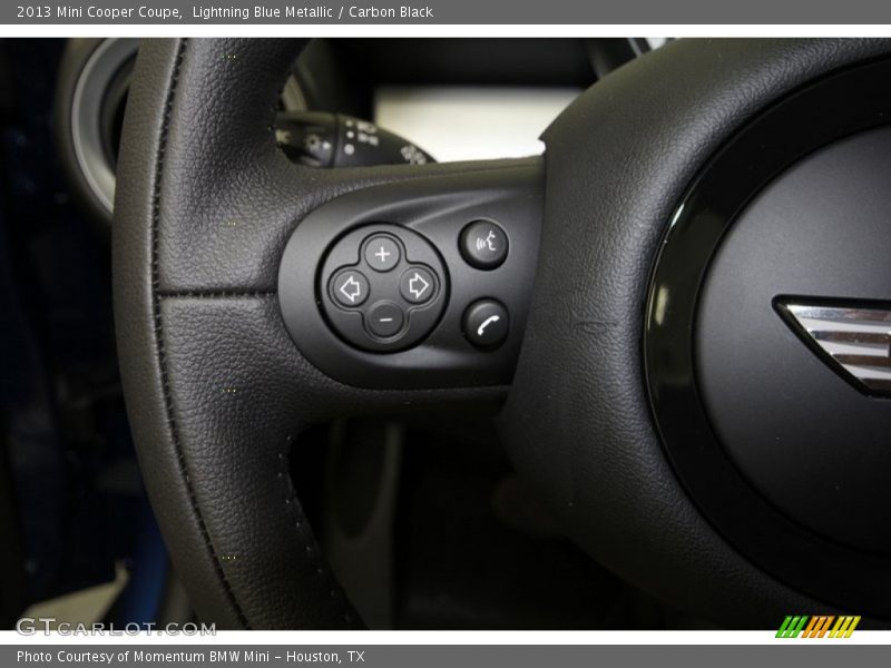 Controls of 2013 Cooper Coupe