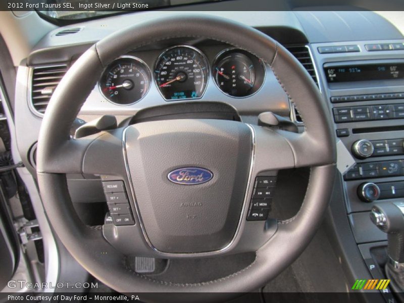 Ingot Silver / Light Stone 2012 Ford Taurus SEL
