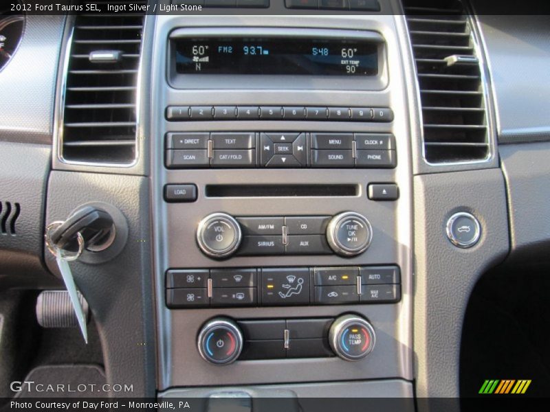 Ingot Silver / Light Stone 2012 Ford Taurus SEL
