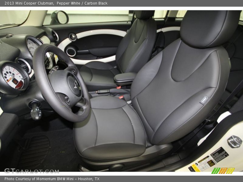  2013 Cooper Clubman Carbon Black Interior