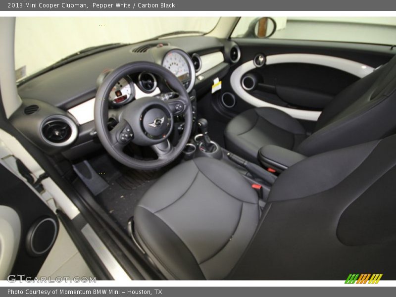 Pepper White / Carbon Black 2013 Mini Cooper Clubman