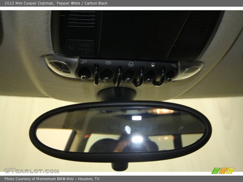 Pepper White / Carbon Black 2013 Mini Cooper Clubman