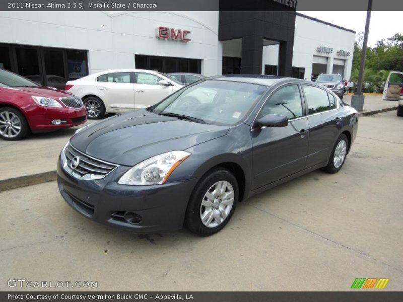 Metallic Slate / Charcoal 2011 Nissan Altima 2.5 S