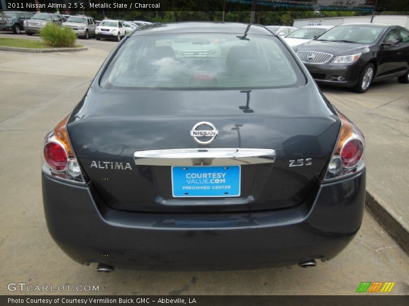 Metallic Slate / Charcoal 2011 Nissan Altima 2.5 S