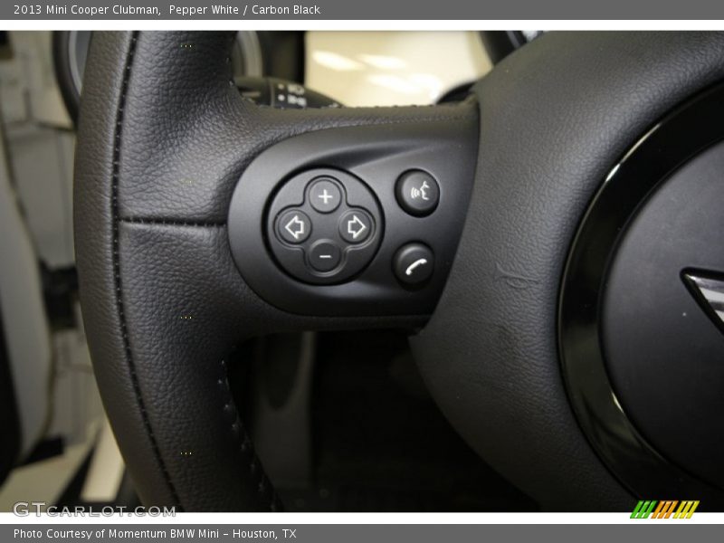 Pepper White / Carbon Black 2013 Mini Cooper Clubman