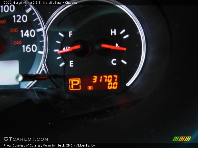 Metallic Slate / Charcoal 2011 Nissan Altima 2.5 S