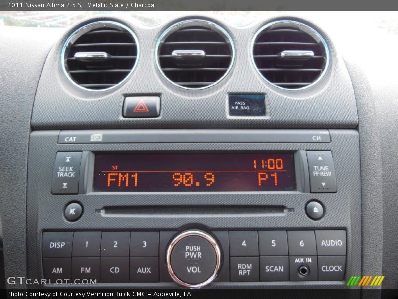 Metallic Slate / Charcoal 2011 Nissan Altima 2.5 S