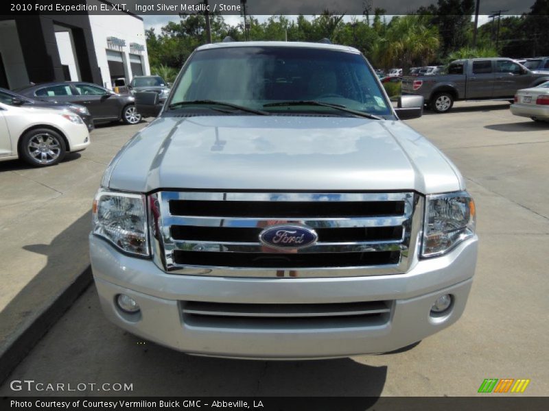 Ingot Silver Metallic / Stone 2010 Ford Expedition EL XLT