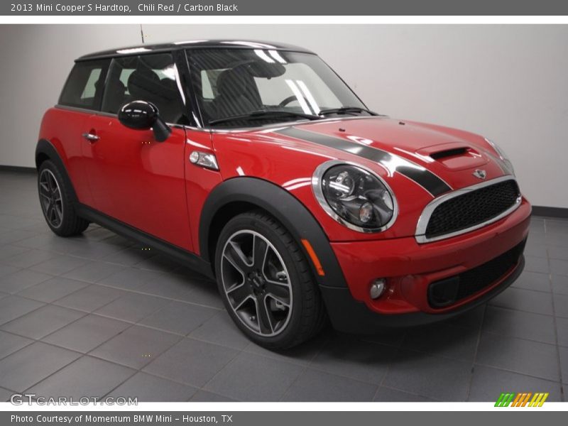 Chili Red / Carbon Black 2013 Mini Cooper S Hardtop