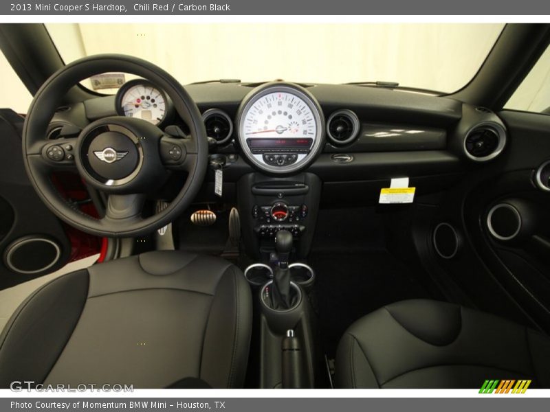 Chili Red / Carbon Black 2013 Mini Cooper S Hardtop