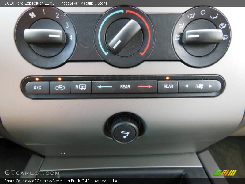 Ingot Silver Metallic / Stone 2010 Ford Expedition EL XLT