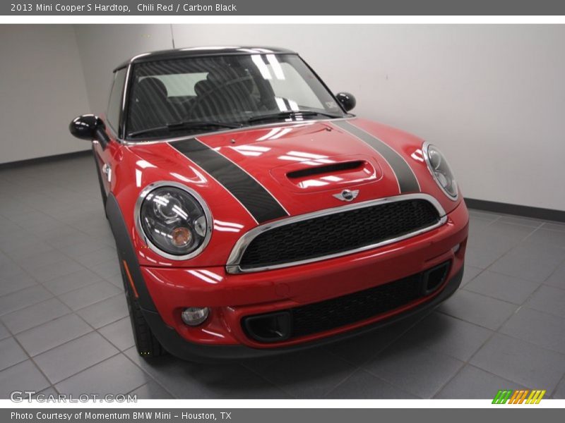 Chili Red / Carbon Black 2013 Mini Cooper S Hardtop