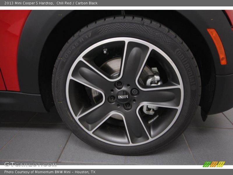Chili Red / Carbon Black 2013 Mini Cooper S Hardtop
