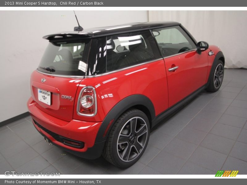 Chili Red / Carbon Black 2013 Mini Cooper S Hardtop