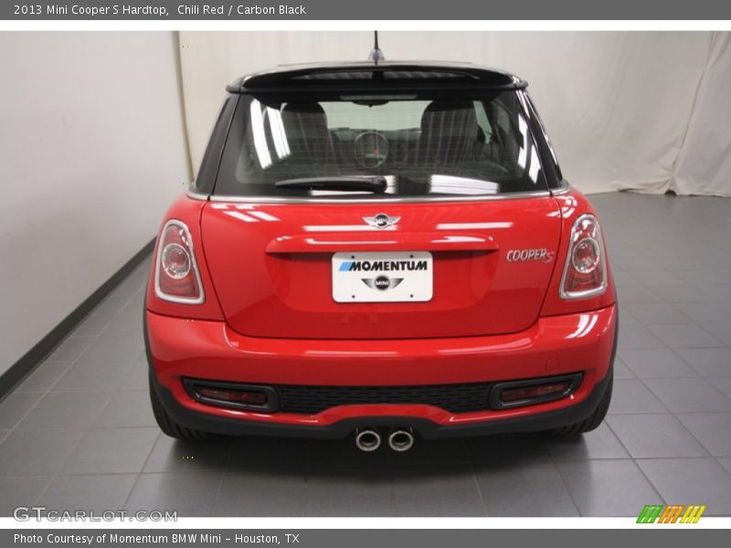 Chili Red / Carbon Black 2013 Mini Cooper S Hardtop