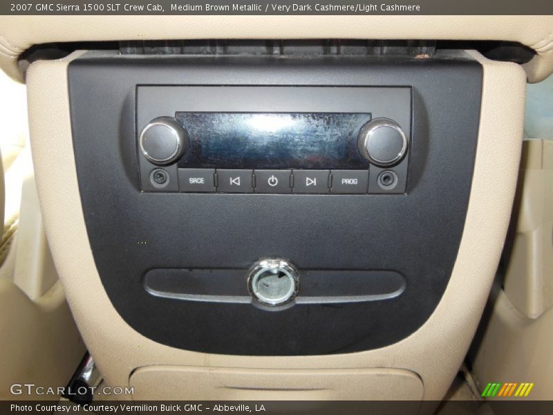 Medium Brown Metallic / Very Dark Cashmere/Light Cashmere 2007 GMC Sierra 1500 SLT Crew Cab