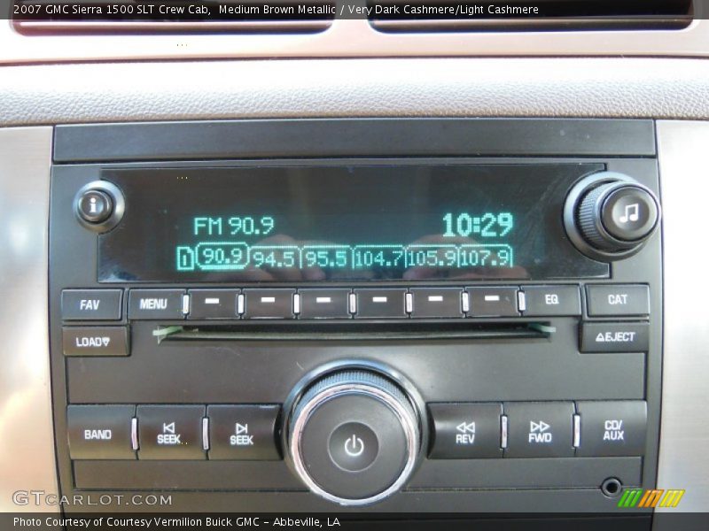 Controls of 2007 Sierra 1500 SLT Crew Cab