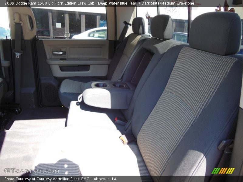 Deep Water Blue Pearl / Dark Slate/Medium Graystone 2009 Dodge Ram 1500 Big Horn Edition Crew Cab