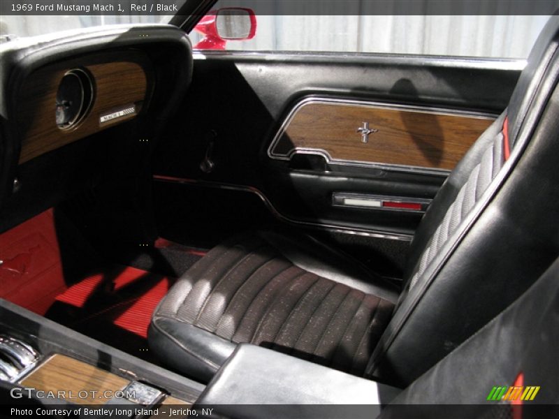 Red / Black 1969 Ford Mustang Mach 1