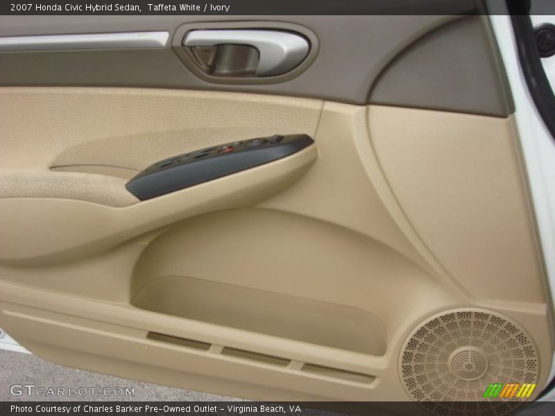 Taffeta White / Ivory 2007 Honda Civic Hybrid Sedan