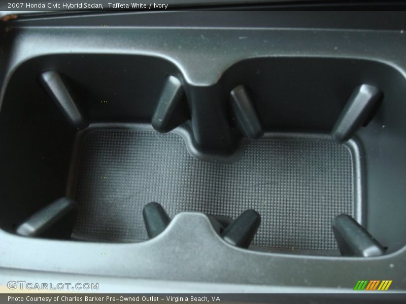 Taffeta White / Ivory 2007 Honda Civic Hybrid Sedan