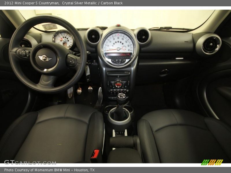 Crystal Silver Metallic / Carbon Black 2012 Mini Cooper S Countryman