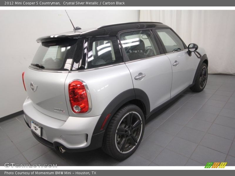 Crystal Silver Metallic / Carbon Black 2012 Mini Cooper S Countryman