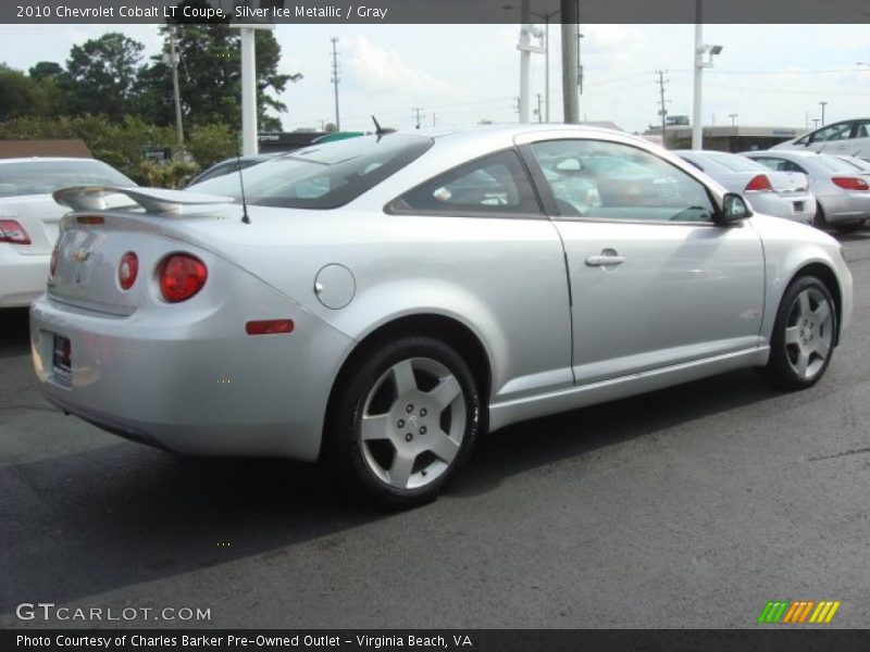 Silver Ice Metallic / Gray 2010 Chevrolet Cobalt LT Coupe