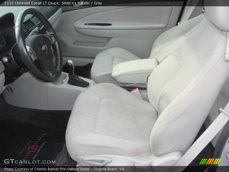 Silver Ice Metallic / Gray 2010 Chevrolet Cobalt LT Coupe