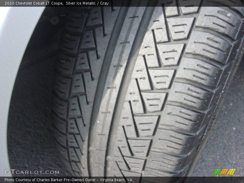 Silver Ice Metallic / Gray 2010 Chevrolet Cobalt LT Coupe