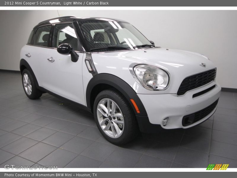 Light White / Carbon Black 2012 Mini Cooper S Countryman