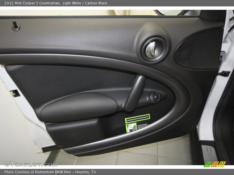 Light White / Carbon Black 2012 Mini Cooper S Countryman